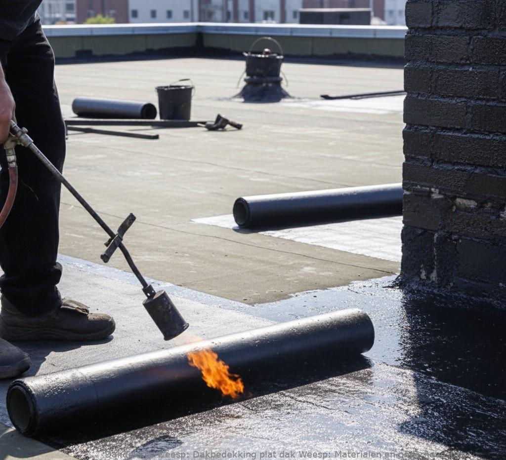 Dakbedekking Plat Dak Weesp 1