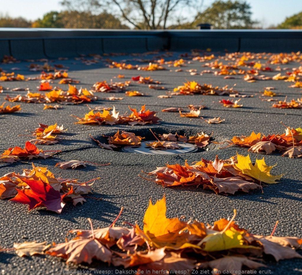 Dakschade In Herfst Weesp