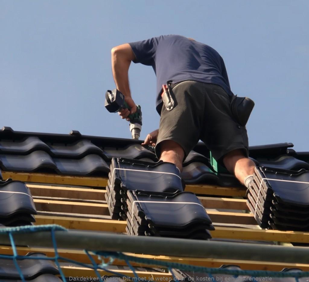 Kosten Dakrenovatie Weesp 1