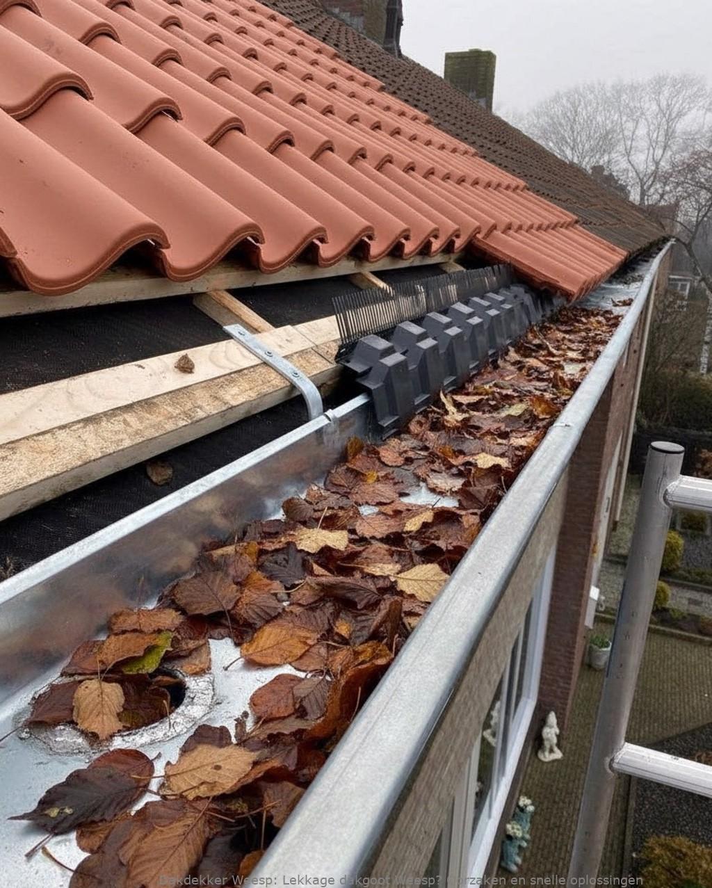 Lekkage Dakgoot Weesp 1