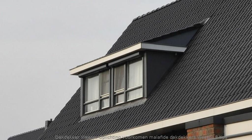 Oplichting Voorkomen Malafide Dakdekkers Weesp
