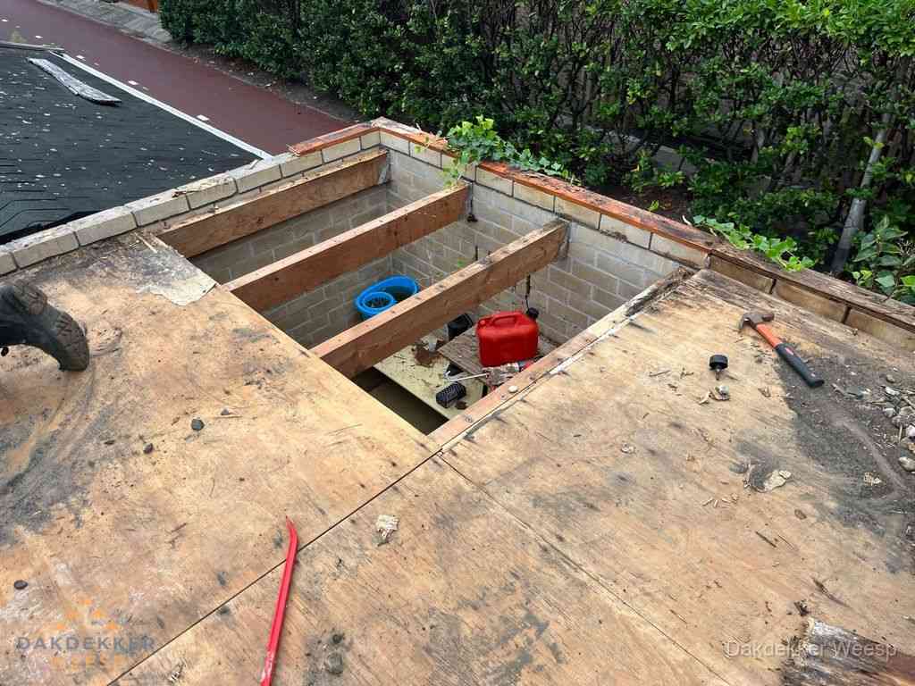 Plat Dak Vervangen Weesp